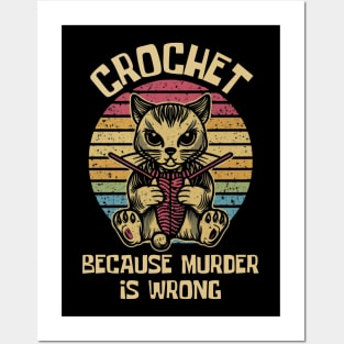 Funny-crochet Posters and Art